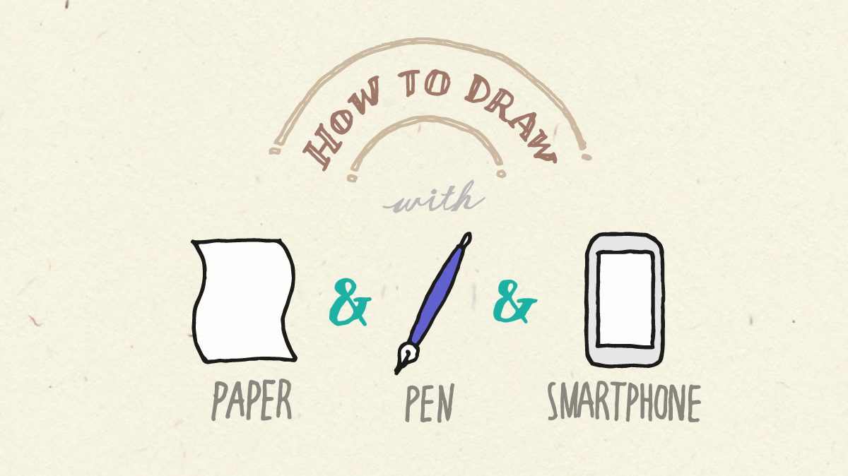 紙とペンとスマホがあれば大丈夫！手描きイラストを簡単にウェブで公開する方法